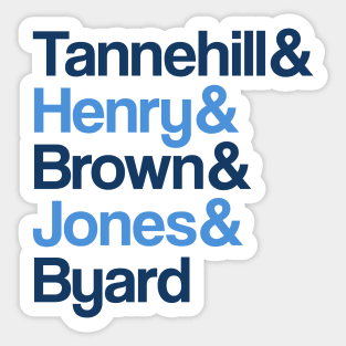 Tennessee Titans Super Stars Sticker